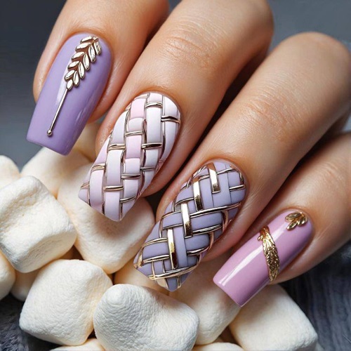 Golden Weave Elegance